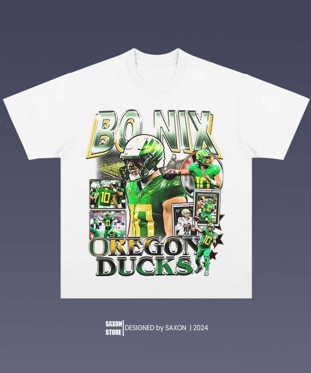 BO NIX OREGON 1.0 TEE - AMERICAN FOOTBALL GRAPHIC TEE