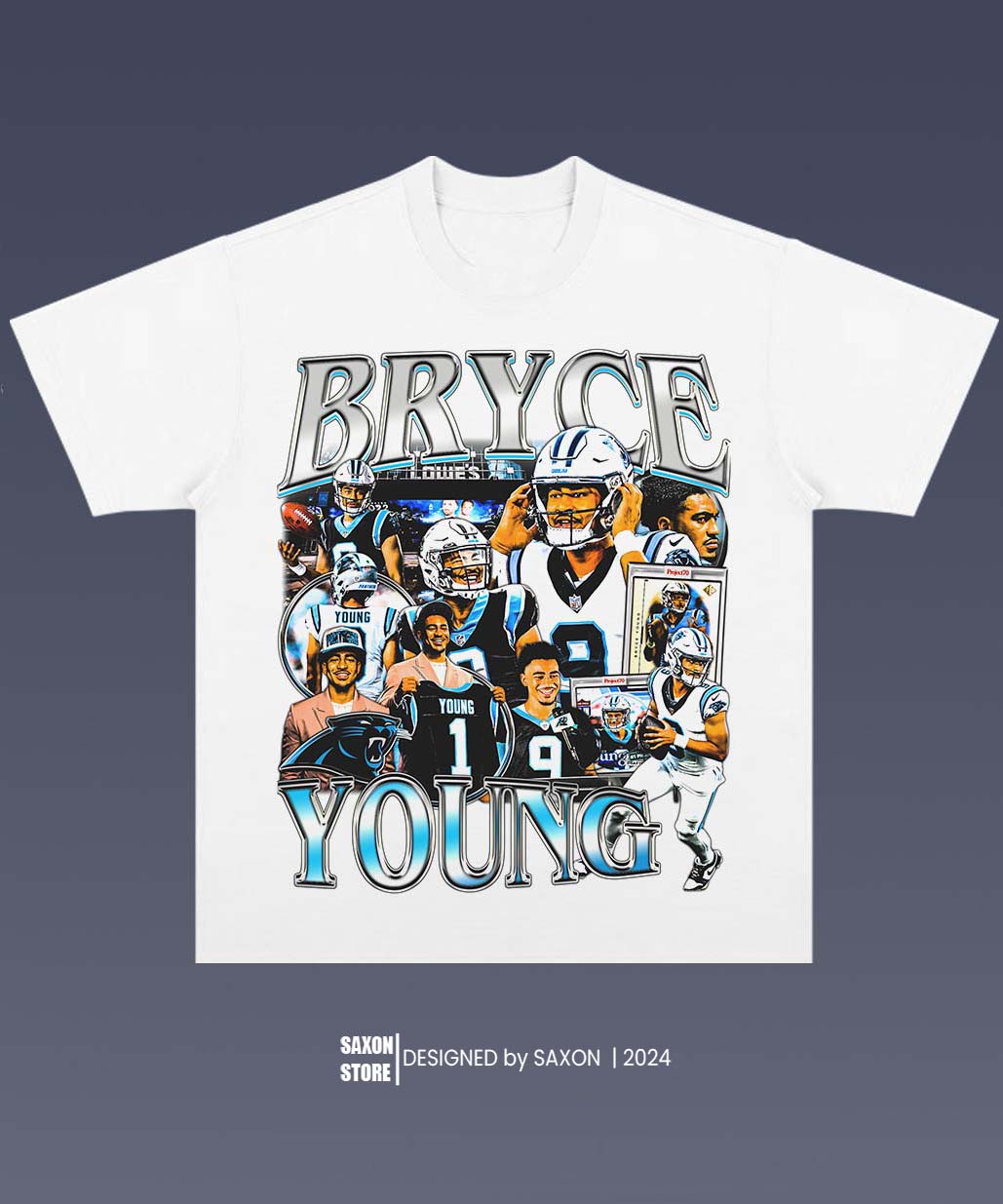 BRYCE YOUNG ALABAMA 1.0 TEE - AMERICAN FOOTBALL GRAPHIC TEE