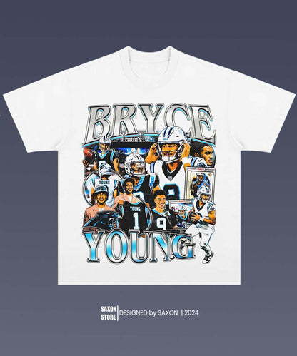 BRYCE YOUNG ALABAMA 1.0 TEE - AMERICAN FOOTBALL GRAPHIC TEE
