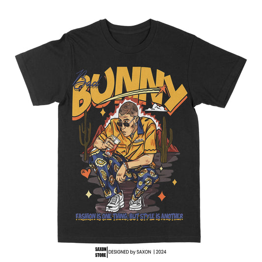Bad Bunny "Style" Graphic Tee