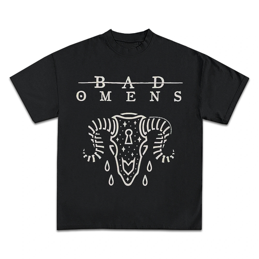 Bad Omens Ram Skull Mens T Shirt