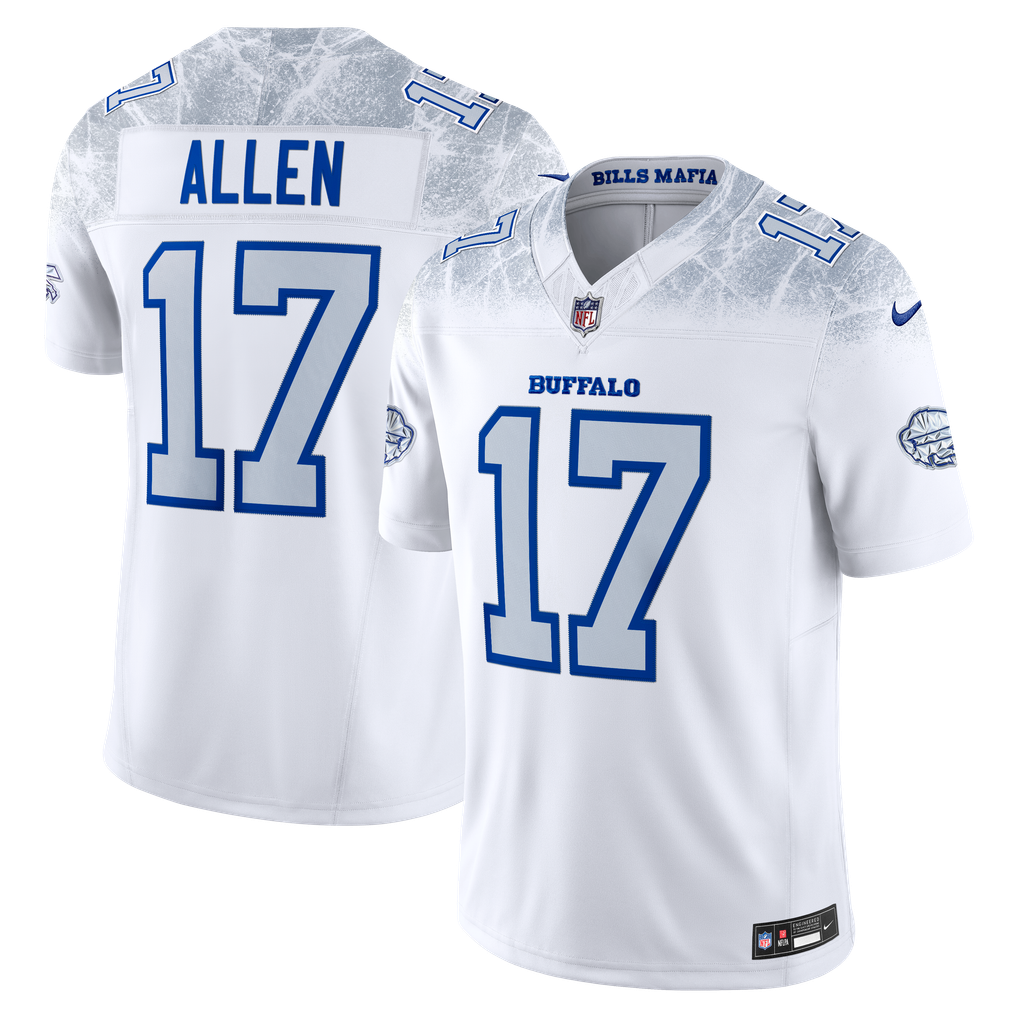 Buffalo Bills Rivalries Collection Stitched Limited Jersey 2026 - White