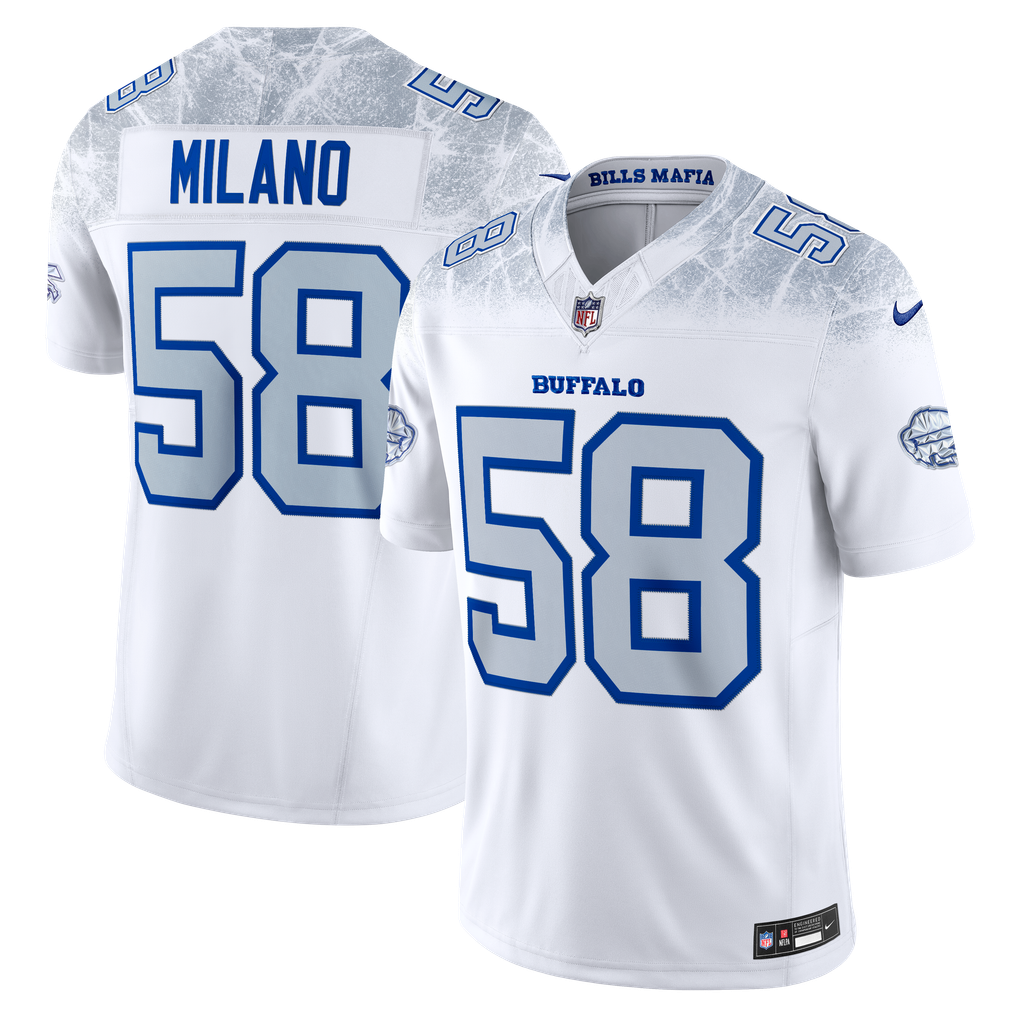 Buffalo Bills Rivalries Collection Stitched Limited Jersey 2026 - White
