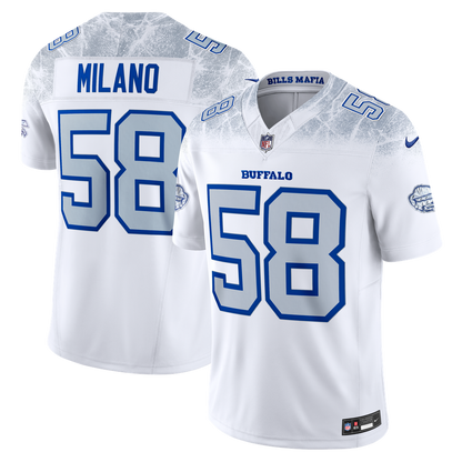 Buffalo Bills Rivalries Collection Stitched Limited Jersey 2026 - White