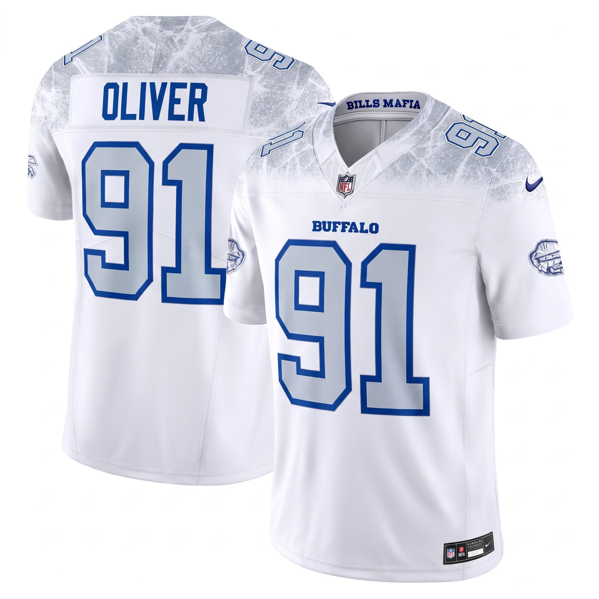 Buffalo Bills Rivalries Collection Stitched Limited Jersey 2026 - White
