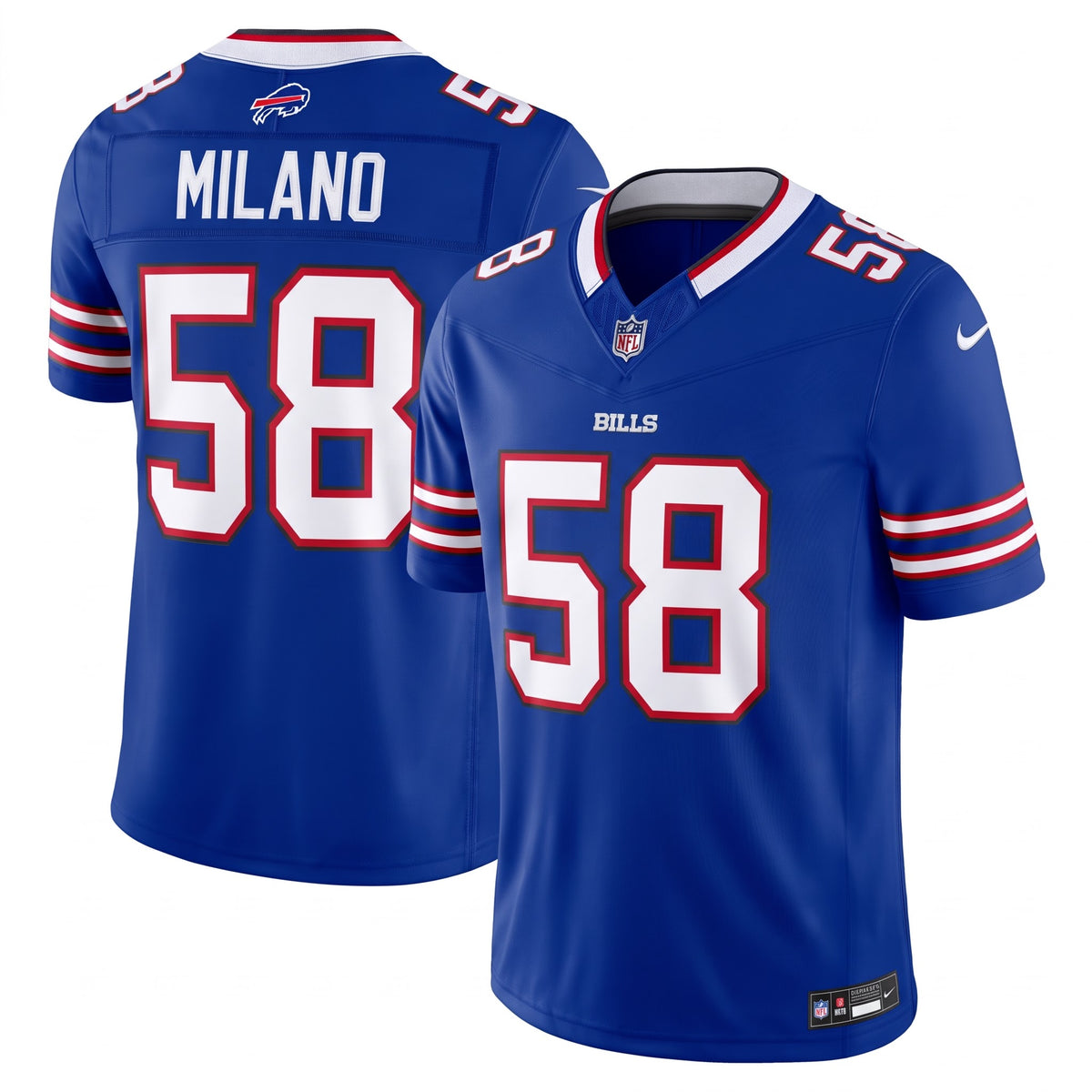 Buffalo Bills Team Vapor F.U.S.E. Stitched Limited Jersey 2026 - Royal