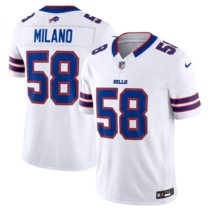 Buffalo Bills Vapor F.U.S.E. Stitched Limited Away Jersey 2026 - White