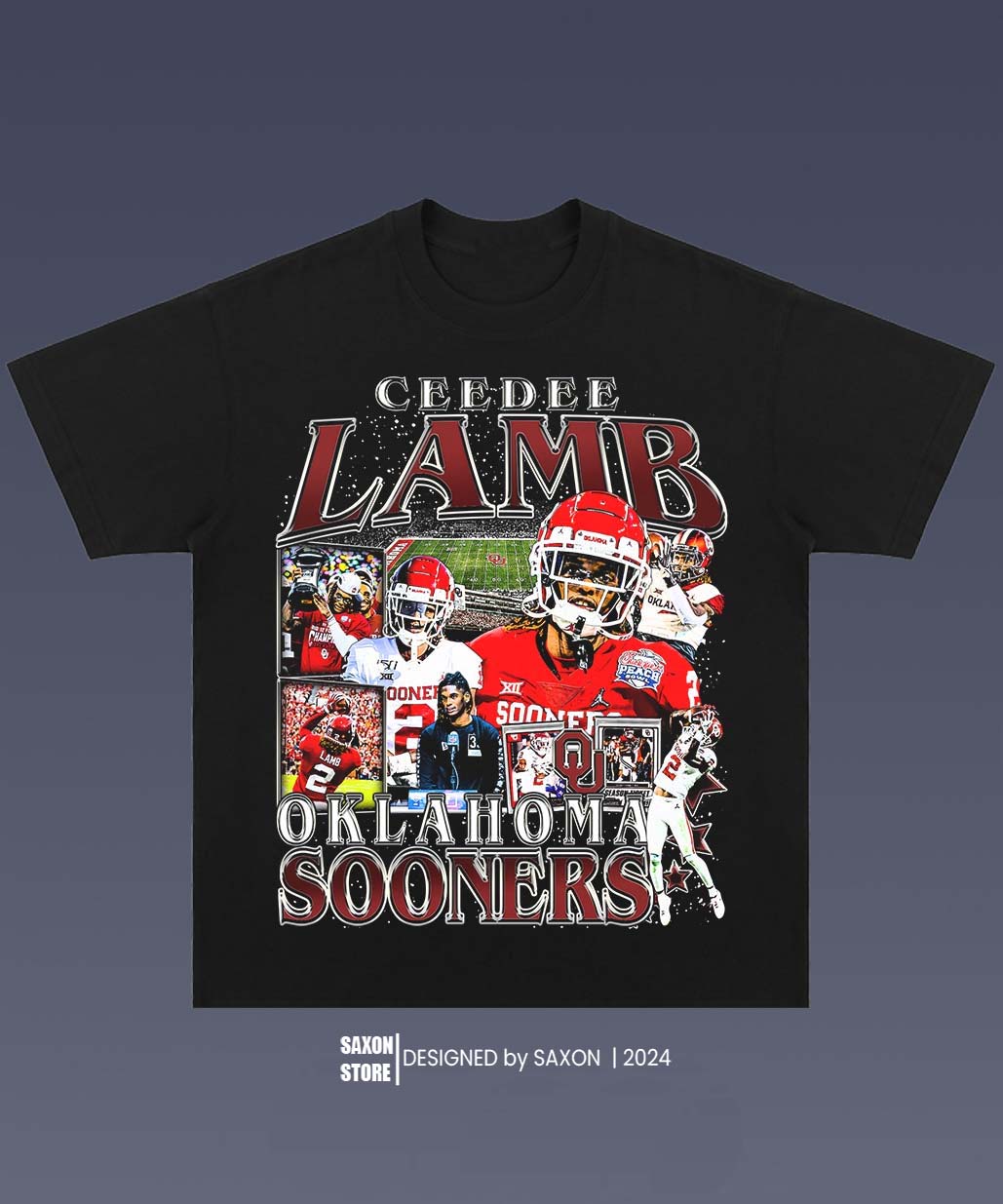 CEEDEE LAMB 2.2 AMERICAN FOOTBALL GRAPHIC TEE