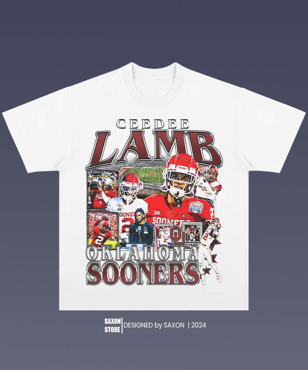 CEEDEE LAMB 2.2 AMERICAN FOOTBALL GRAPHIC TEE