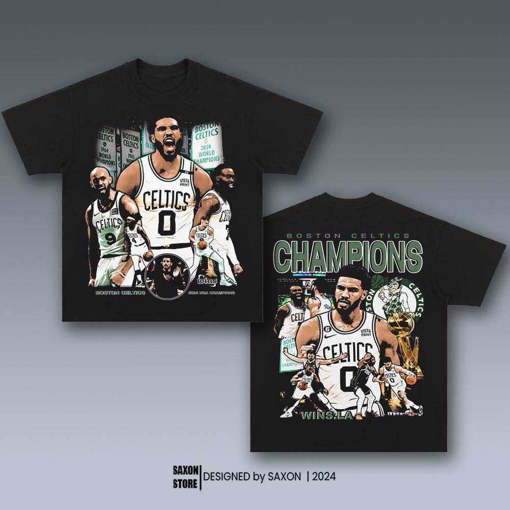 CELTICS- JAYLEN BROWN - JAYSON TATUM 6.18-3 GRAPHIC TEE