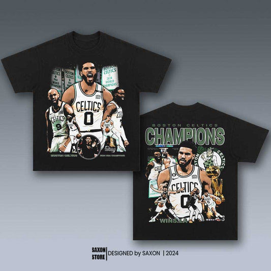 CELTICS- JAYLEN BROWN - JAYSON TATUM 6.18-3 GRAPHIC TEE
