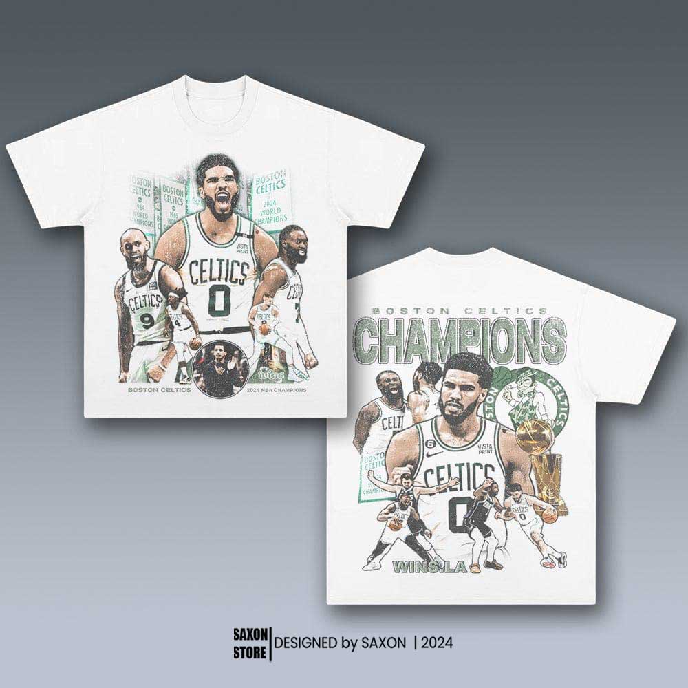 CELTICS- JAYLEN BROWN - JAYSON TATUM 6.18-3 GRAPHIC TEE