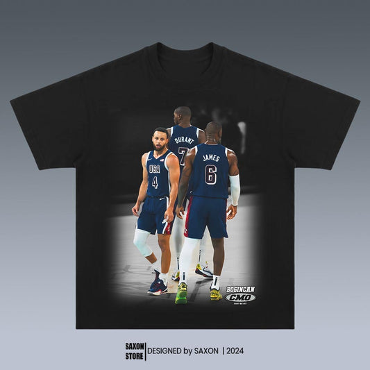 CURRY- JAMES- DURANT 8.31 GRAPHIC TEE