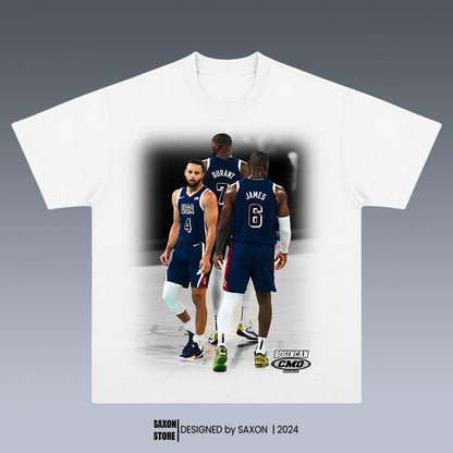 CURRY- JAMES- DURANT 8.31 GRAPHIC TEE
