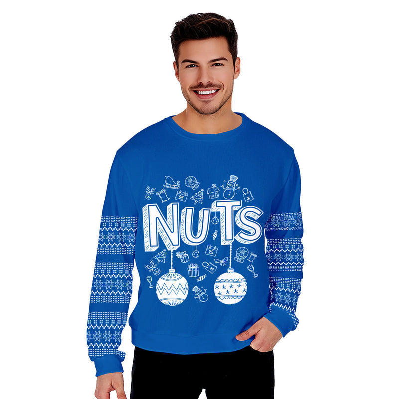 Chest Nuts Funny Ugly Christmas Sweater