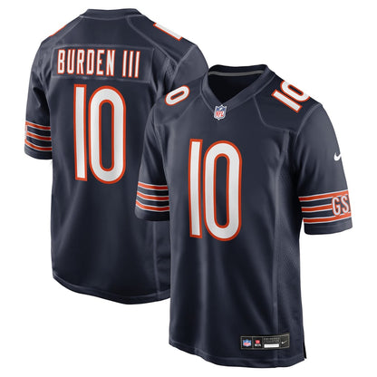 Chicago Bears 2026 Home Player Game Jersey Navy