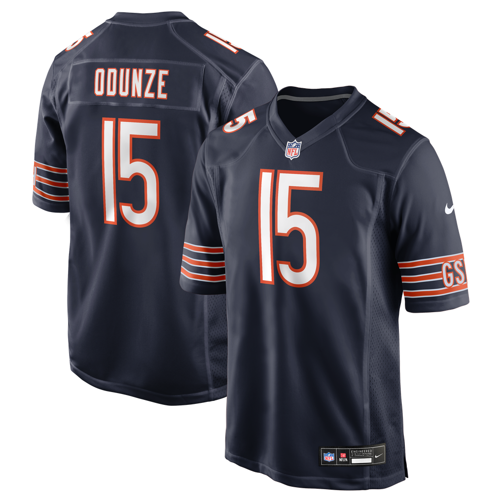 Chicago Bears 2026 Home Player Game Jersey Navy