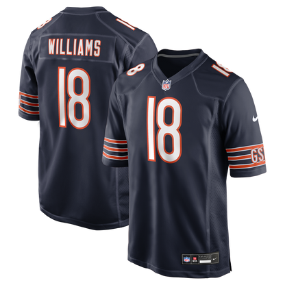 Chicago Bears 2026 Home Player Game Jersey Navy