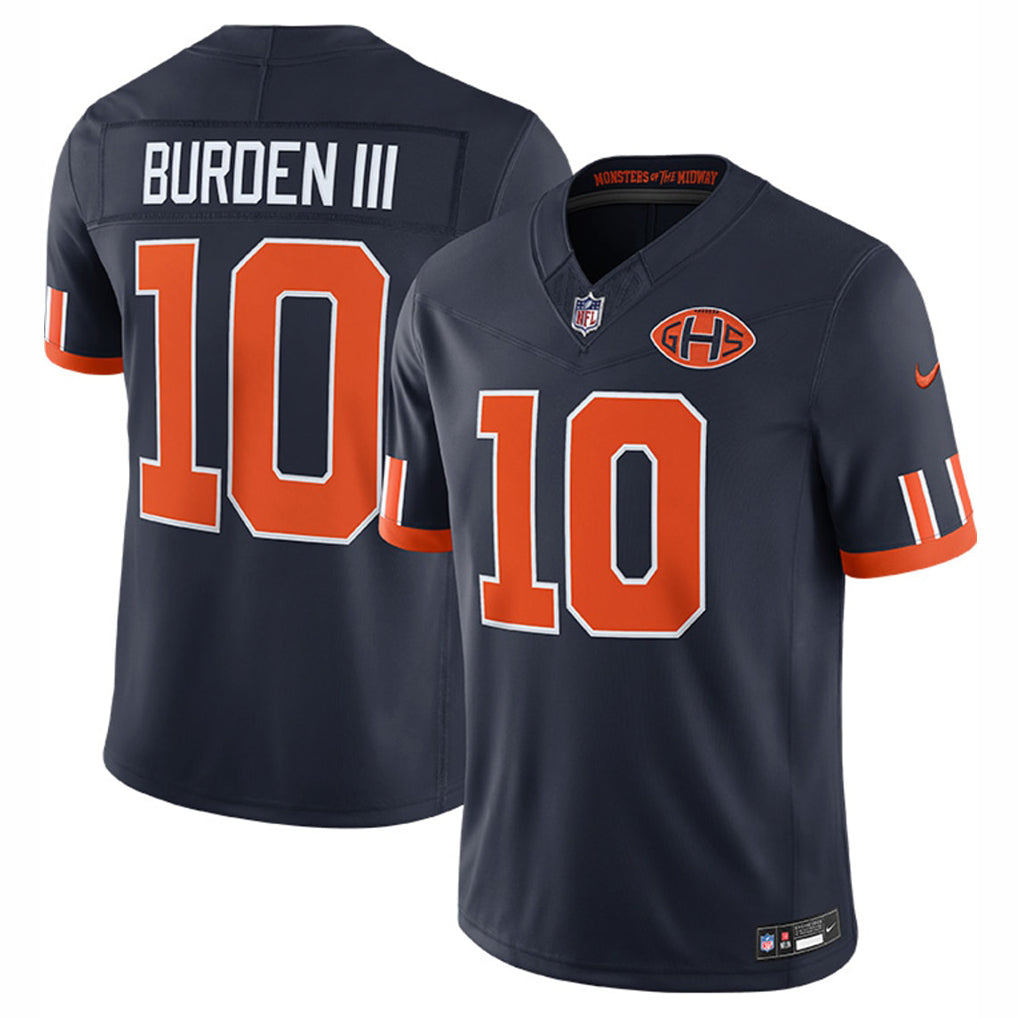 Chicago Bears 2026 Rivalries Collection Stitched Limited Jersey Navy