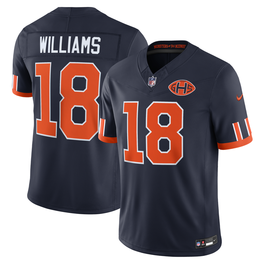Chicago Bears 2026 Rivalries Collection Stitched Limited Jersey Navy