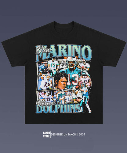 DAN MARINO 1.0 - AMERICAN FOOTBALL GRAPHIC TEE