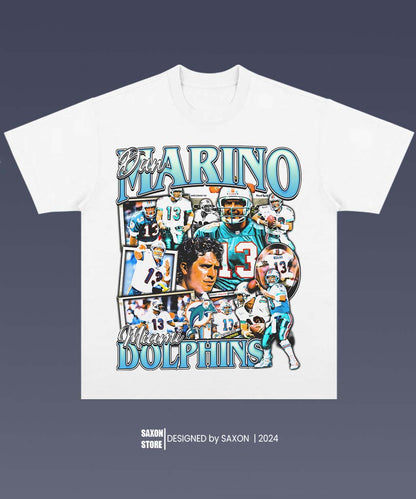 DAN MARINO 1.0 - AMERICAN FOOTBALL GRAPHIC TEE