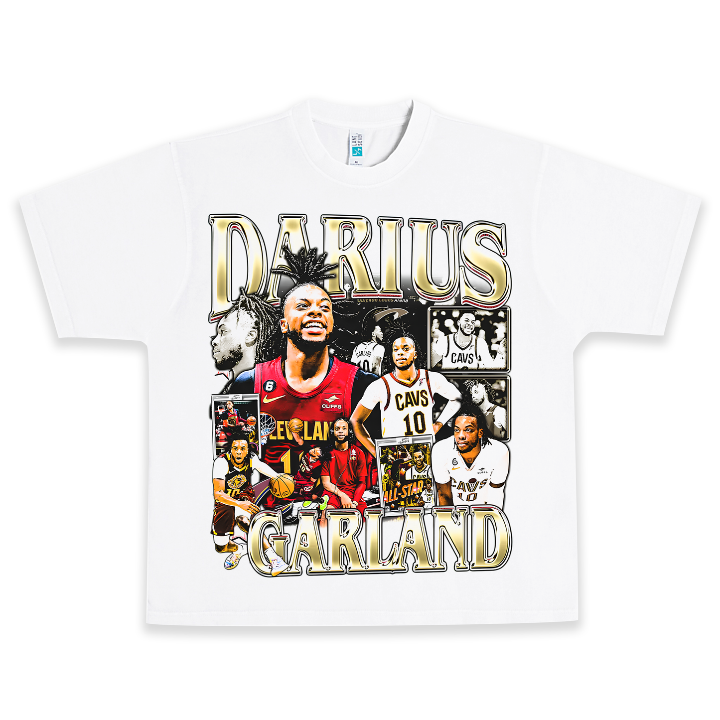 DARIUS GARLAND Heavyweight Graphic Tee Shirt