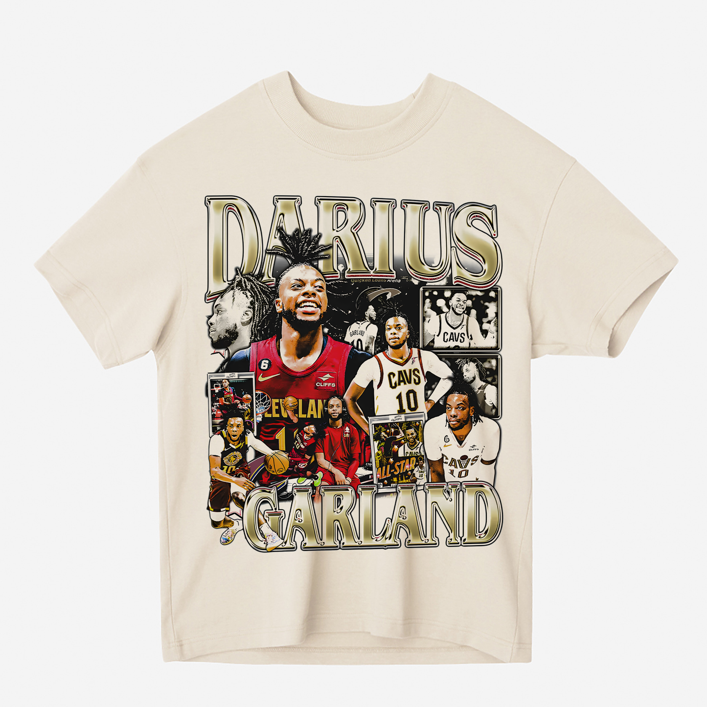DARIUS GARLAND Heavyweight Graphic Tee Shirt