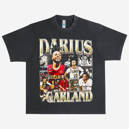 DARIUS GARLAND Heavyweight Graphic Tee Shirt