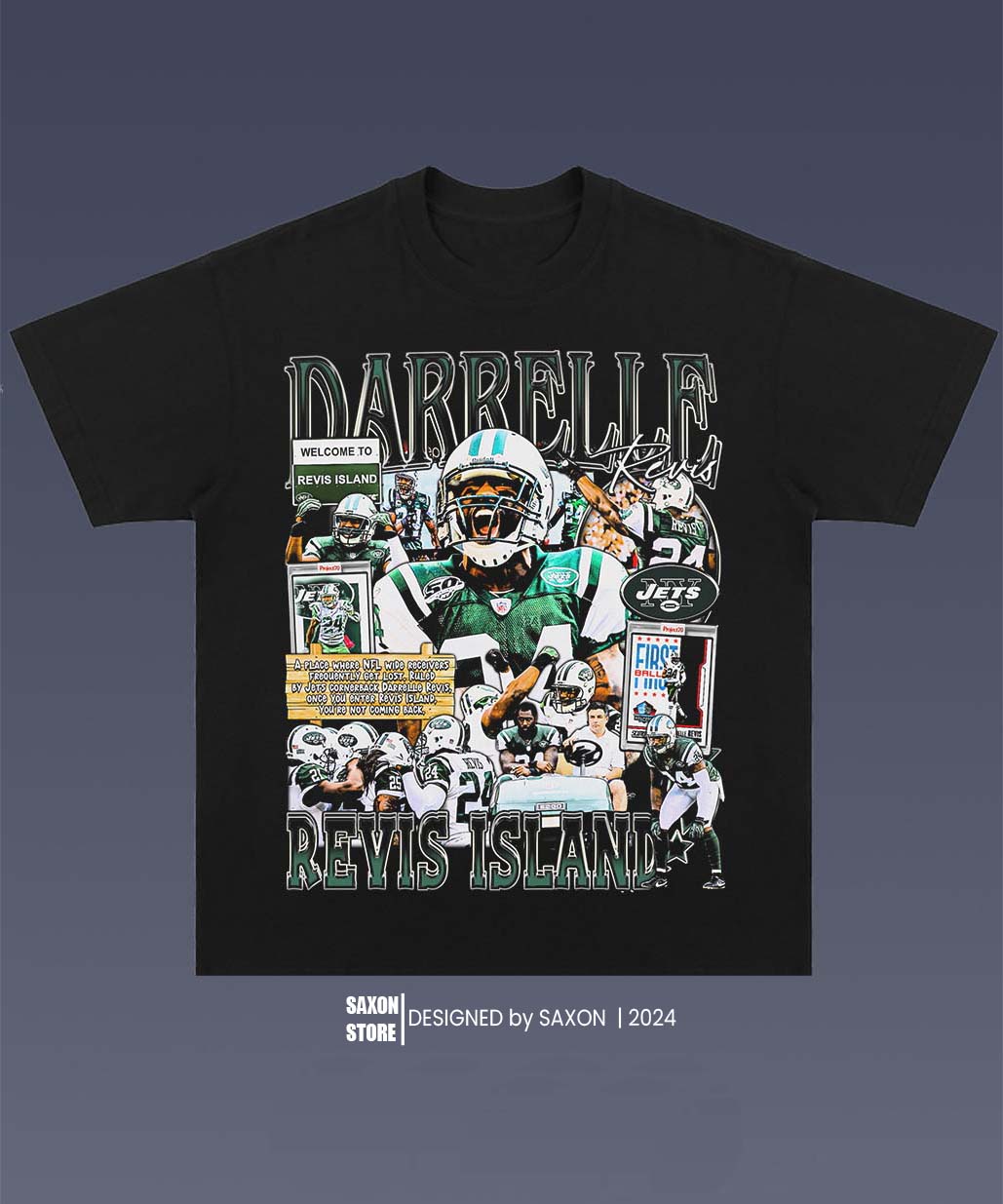 DARRELLE REVIS 1.0 TEE - AMERICAN FOOTBALL GRAPHIC TEE