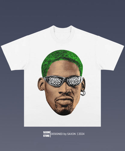 DENNIS RODMAN 6.46 BIG FACE GRAPHIC TEE