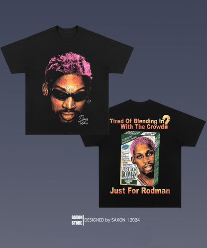 DENNIS RODMAN 6.47 BIG FACE GRAPHIC TEE