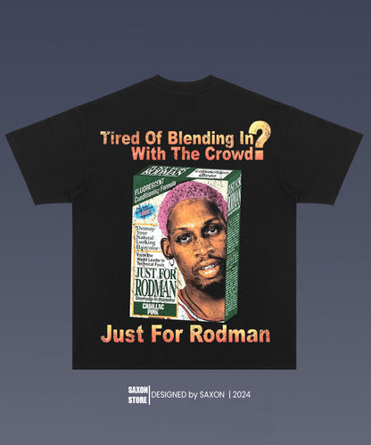 DENNIS RODMAN 6.47 BIG FACE GRAPHIC TEE