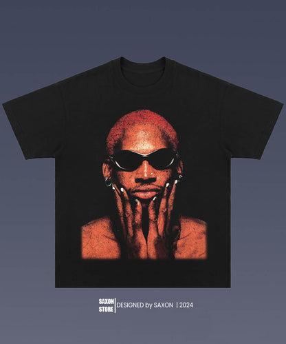 DENNIS RODMAN 6.8 BIG FACE GRAPHIC TEE