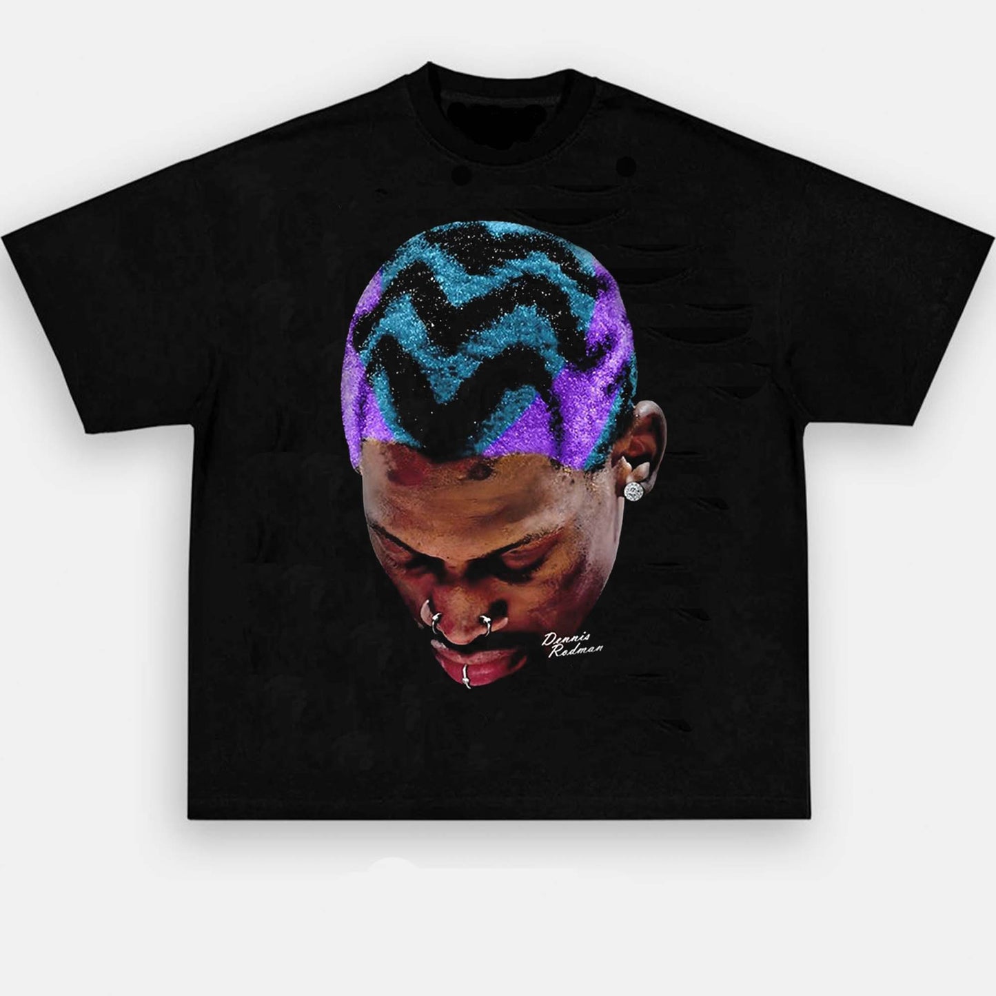 DENNIS RODMAN BULLS 2.8 BIG FACE GRAPHIC | Personalize with Your Name