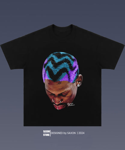 DENNIS RODMAN/BULLS 2.8 BIG FACE GRAPHIC TEE