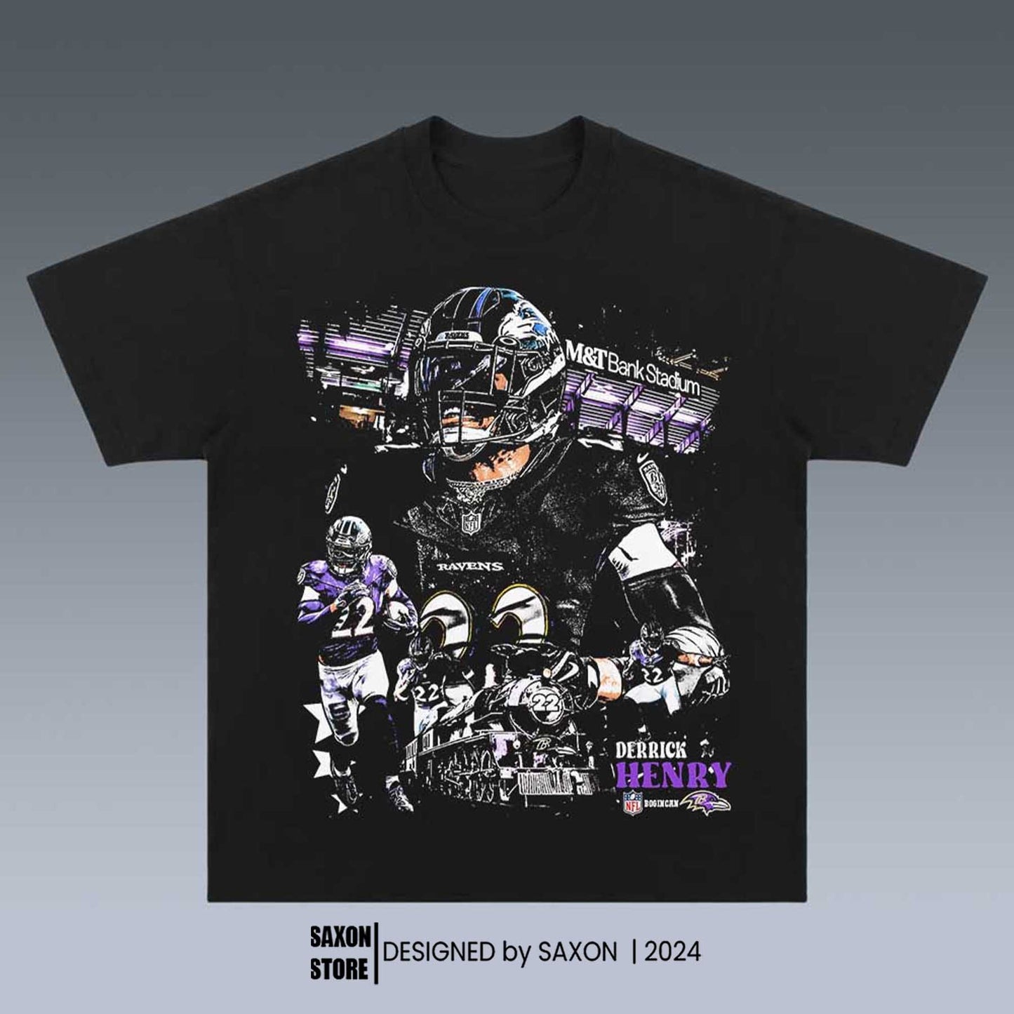 DERRICK HENRY - RAVENS 9.28 GRAPHIC TEE