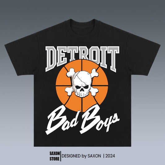 DETROIT BAD BOYS GRAPHIC TEE