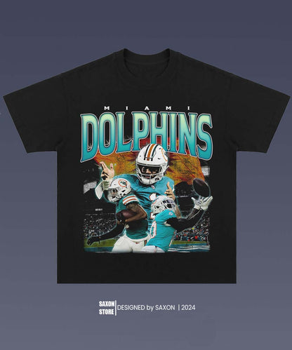 DOLPHINS 1.0 TEE - AMERICAN FOOTBALL GRAPHIC TEE