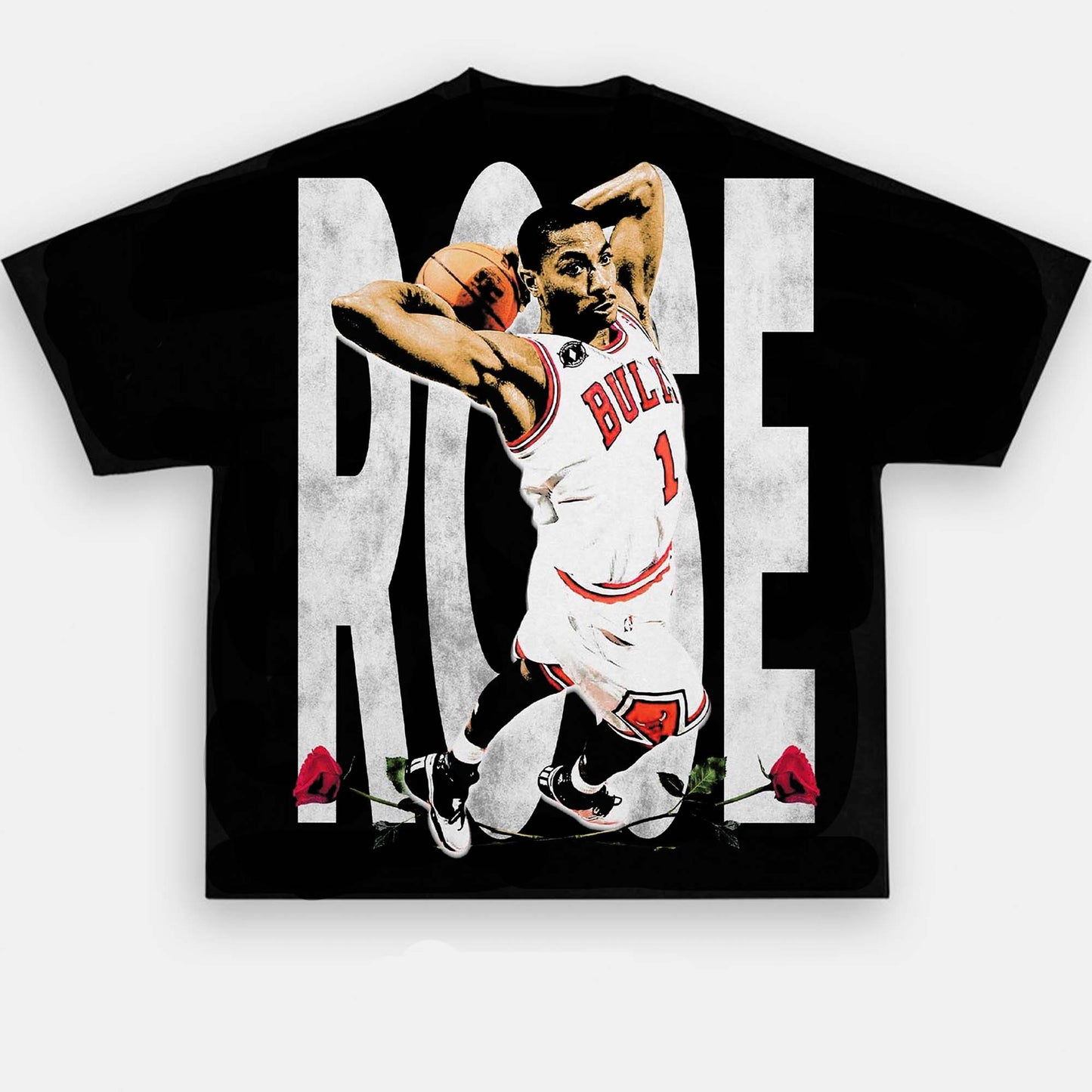 D Rose Tee | Personalize with Your Name
