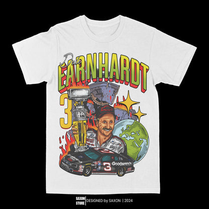 Dale Earnhardt "World" Graphic Tee