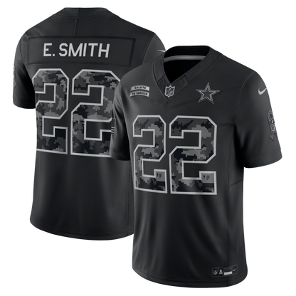 Dallas Cowboys 2026 Salute to Service Retired Player Stitched Limited Jersey - Black