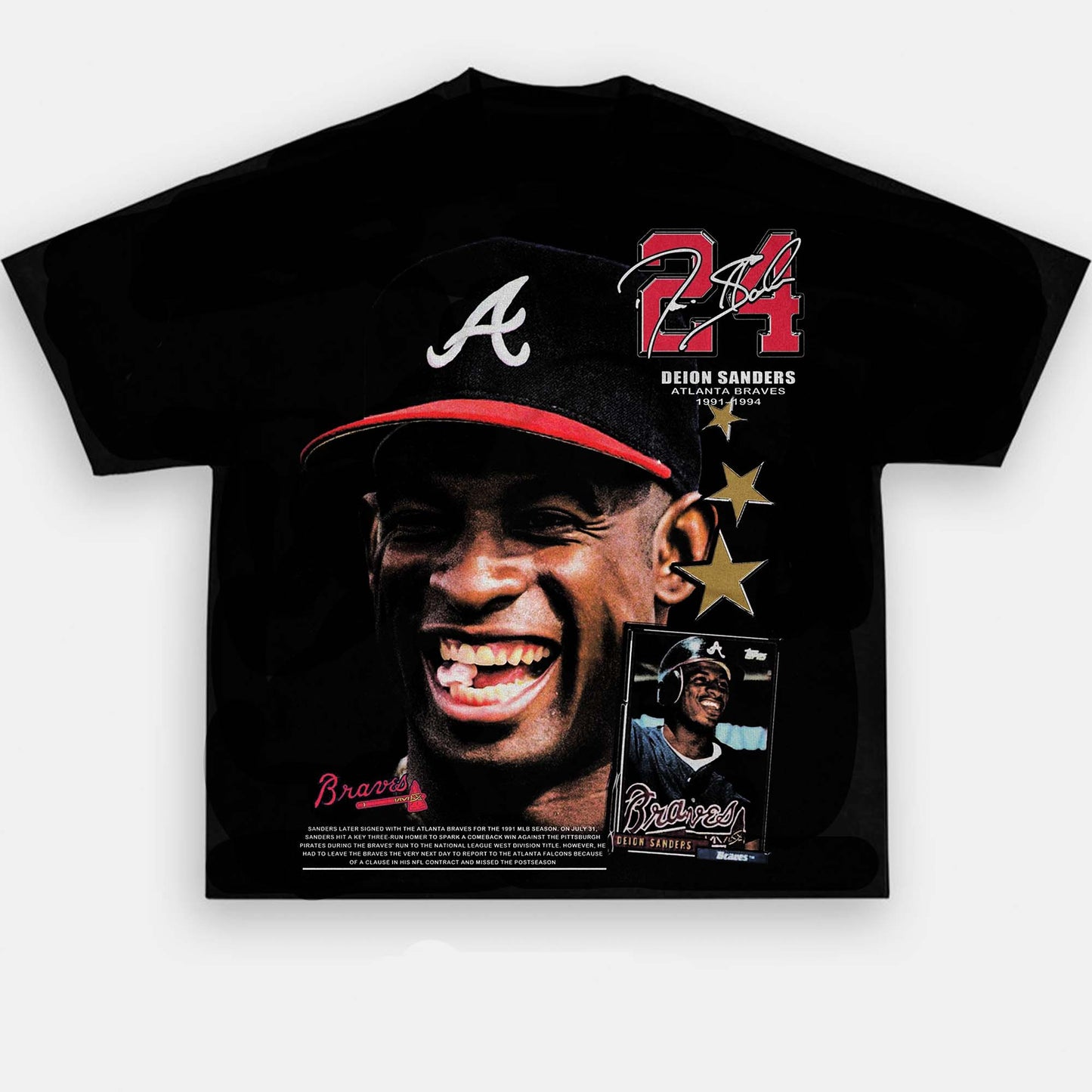 Deion Braves Tee | Personalize with Your Name