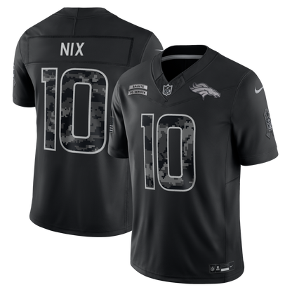 Denver Broncos 2026 Salute to Service Stitched Limited Jersey - Black