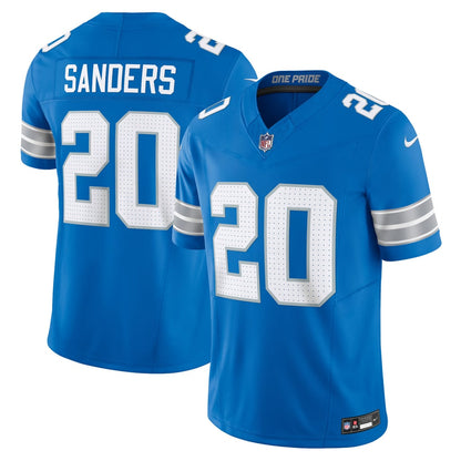 Detroit Lions Vapor F.U.S.E. Stitched Retired Limited Jersey - Blue