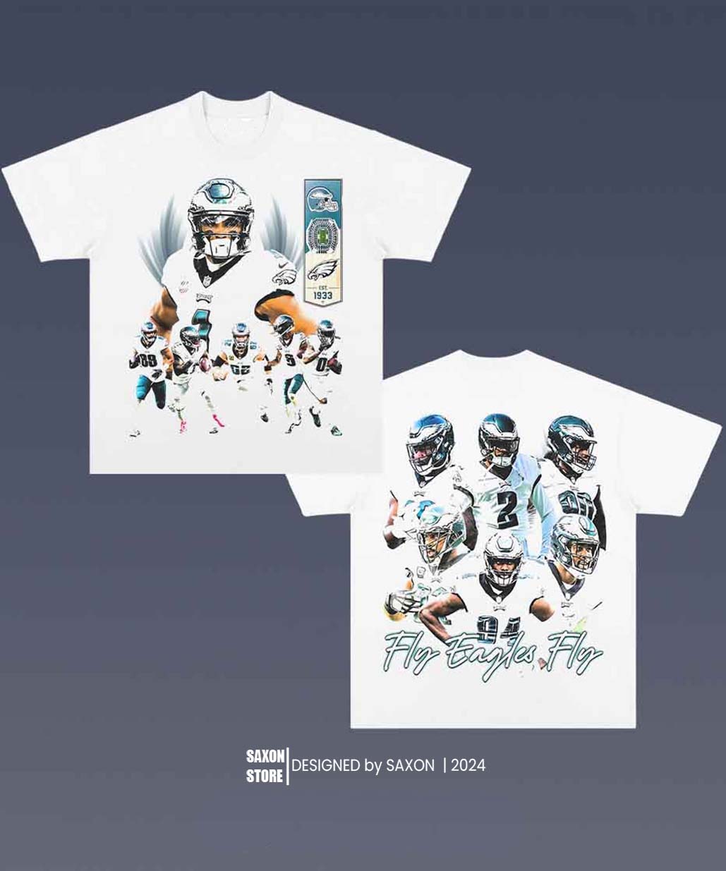 EAGLES 1.4 TEE - AMERICAN FOOTBALL GRAPHIC TEE