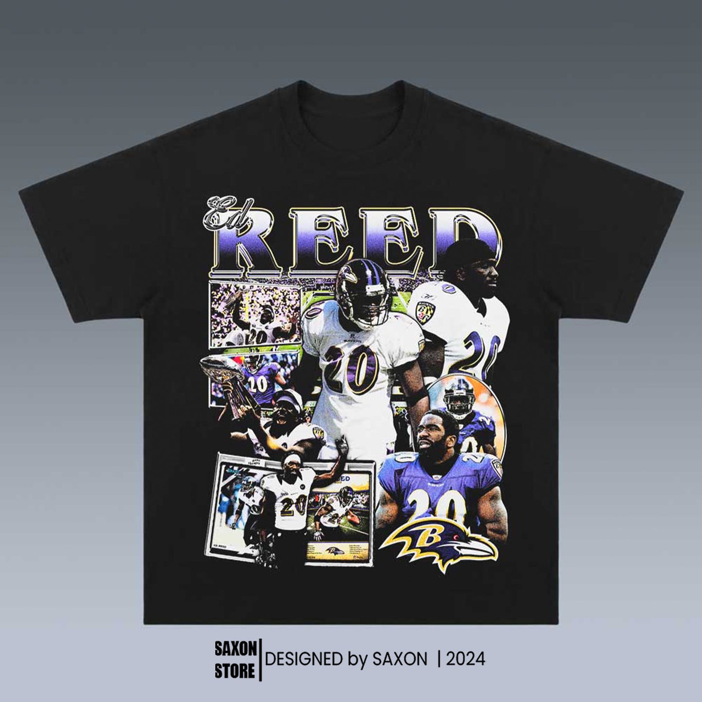 ED REED - RAVENS 9.28 GRAPHIC TEE