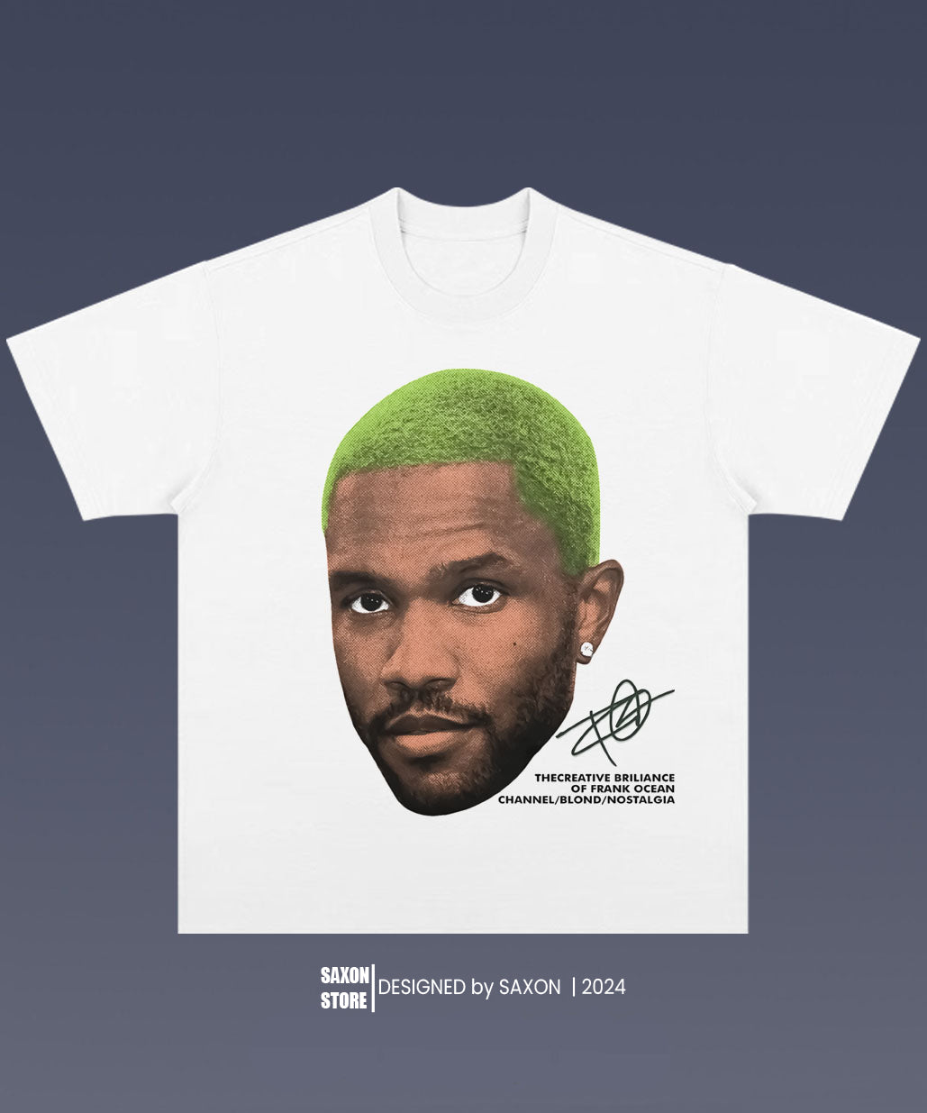 FRANK OCEAN 1.42 BIG FACE GRAPHIC TEE