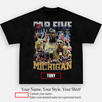 Fab Five Tee | Personalize with Your Name