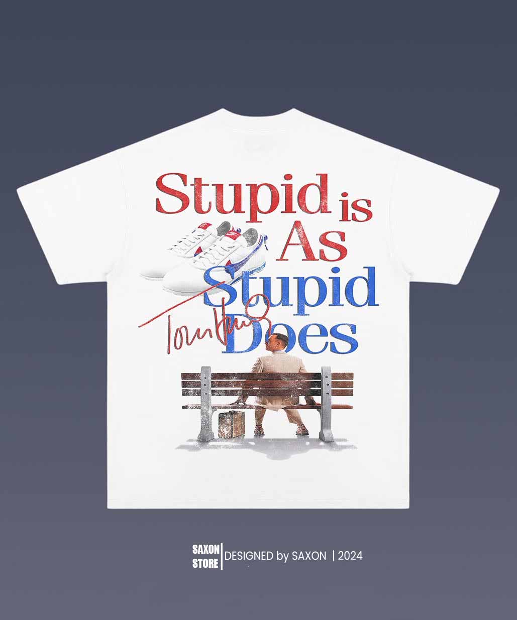 Forrest Gump 1.3 BIG FACE GRAPHIC TEE